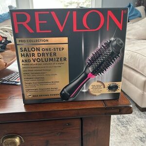 Revlon Pro Collection Black and Pink Hair Dryer and Volumizer